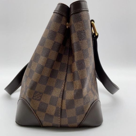 SALE! Authentic Louis Vuitton Damier Ebene Hampstead PM Tote Bag W DB/Paper Bag - Picture 16 of 16